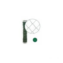 Cloture&jardin - Grillage Simple Torsion Vert - Maille 50 x 50mm - Fil 2,4mm - 2 mètres