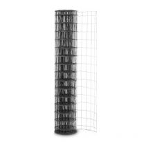 Grillage soudé en rouleau L20m maille 100x75 fil 2,1mm ht 1m gris anthracite