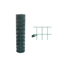 Filet plastifie' e'lectro-soude' Promoplast en fil galvanise' recouvert de pvc vert h 1 x 25 mt F.2,10
