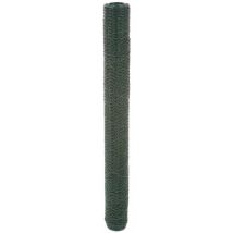 Filiac - Grillage Triple Torsion Plastifé L. 25 M - H. 1 M