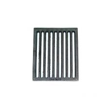 CHM - Grille 18x22 cm Rouge Carmin Carré à Cendre Rouille Du Panneau Fonte - Schwarz
