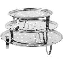 Grille à vapeur en acier inoxydable pour comptoir de cuisine