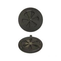 Torbel - Grille d'aération reglable en fonte diamêtre 15cm
