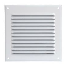 Anjos Ventilation - Grille aluminium laquée anti-insecte - 165 x 165 mm - 90 cm² - Anjos