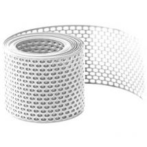 5m Grille d'aération et anti-oiseaux, grille de toit - blanc, 50mm