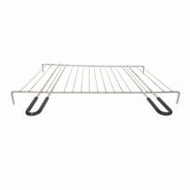 Hamea Home - Grille barbecue 60x40 avec poignée sur pieds