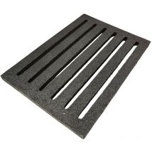 Grille à cendres a pour poêles à cheminée Passo l de Spartherm - fonte - dimensions d'encastrement parfaitement adaptées