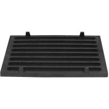 Grille à cendres pour poêles à cheminée Topas de Eurotherm - fonte - dimensions d'encastrement parfaitement adaptées