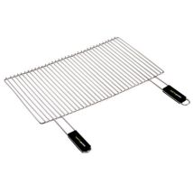 Grille Chromée 57x30 Cm 2 Poignées Manche Soft Touch - Cook In Garden