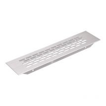 Grille d'aération aluminium - Décor : Inox Itar