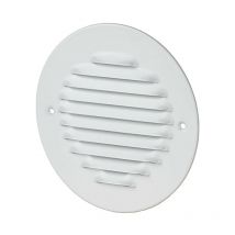 Winflex Ventilation - Winflex - Grille d'aération ronde ø150mm acier blanc