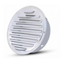 Iflair - Grille D'Aération - Ronde Grille D'Aération,Acier Inoxydable Grille D'Aération Trou,Ventilation Avec Filet, Rond Grille D'Aération De Tuyau
