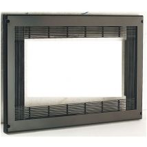 Grille d'habillage micro-ondes - Décor : Argent Itar