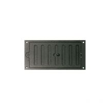 Dommartin - Grille d'arrivée d'air en fonte obturable 220 x 110 mm
