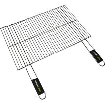 Garden Max - Grille De Barbecue Chromé 60 X 40 Cm Cook'in Garden
