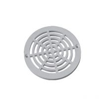 Rejilla de desagüe de piscina 179 mm blanca para Oceania y Weltico