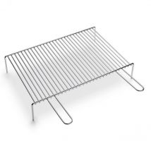 Grille de cuisson pour cheminée avec pieds Ompagrill