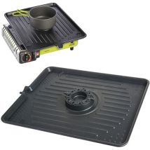 Grille pour réchaud à gaz avec fonction brûleur en FONTE