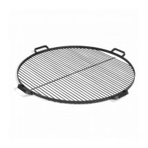 Cookking - Barbecue Grille de cuisson en acier 70 cm avec 4 poignées