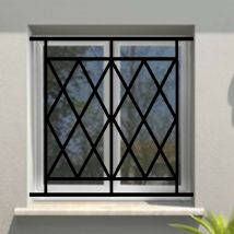 DMS - Grille de Defense Aquitaine pour Fenetre h= 115 cm x l= 100 cm (côte tableau)