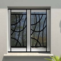 DMS - Grille de Defense Arcade pour Fenetre h= 135 cm x l= 140 cm (côte tableau)