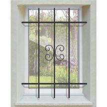 Grille de Defense Bidard pour Fenetre h= 115 cm x l= 160 cm (côte tableau)