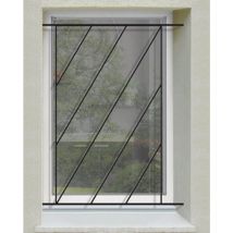 DMS - Grille de Defense Diago pour Fenetre h= 75 cm x l= 80 cm (côte tableau)