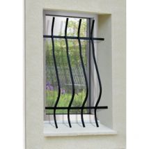 Grille de Defense Galbee pour Fenetre H= 45 cm x L= 80 cm (côte tableau)