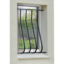 DMS - Grille de Defense Galbee Simple pour Fenetre h= 45 cm x l= 100 cm (côte tableau)