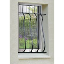 Grille de Defense Harmonie pour Fenetre h= 95 cm x l= 140 cm (côte tableau)