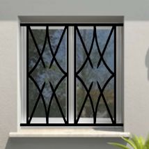 DMS - Grille de Defense Nora pour Fenetre h= 95 cm x l= 120 cm (côte tableau)