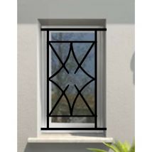 DMS - Grille de Defense Nora pour Fenetre h= 105 cm x l= 60 cm (côte tableau)