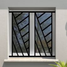 DMS - Grille de Defense Omega pour Fenetre h= 65 cm x l= 100 cm (côte tableau)