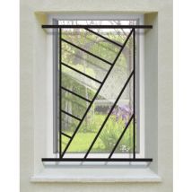 DMS - Grille de Defense Omega pour Fenetre h= 65 cm x l= 80 cm (côte tableau)