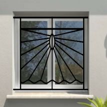 Grille de Defense Solazur pour Fenetre H= 115 cm x L= 120 cm (côte tableau)