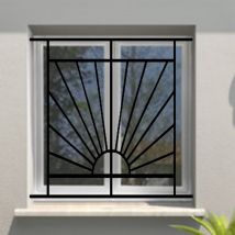 Grille de Defense Soleil pour Fenetre h= 105 cm x l= 120 cm (côte tableau)