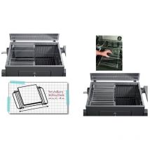 Tepro - Grille de gril principale 8570 pour 28x39-50cm avec système de grille à insertion centrale