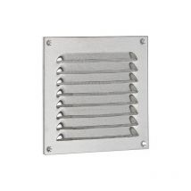 Upmann - grille de protection contre les intemperies en inox, protect contre insectes vis et chevilles 15 x 15 cm