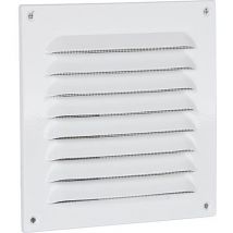 Grille d’intempéries Upmann aluminium blanc trafic RAL 9016
