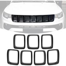 Linghhang - Grille de protection en fibre de carbone pour Jeep Compass mp 2017-2020