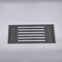 Grille de rechange en fonte pour poele a' bois blist b1 290X155 mm