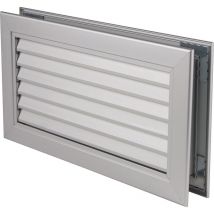 Axelair - Grille de transfert pour porte - Aluminium 300x150