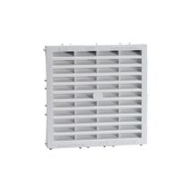 Girpi - Grille de ventilation carré avec moustiquaire - XAM50AM