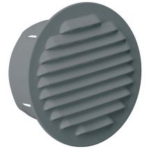 Autogyre - Grille de ventilation extérieure à encastrer ø 100 mm - finition brut