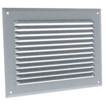 Anjos – 6636 – Grille aération VMC Aluminium 240x190 mm – Fixation à vis – Ventilation efficace