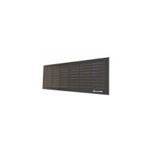 Doco - Grille de ventilation Noire 132x338 intérieur, verrouillable/ obturable