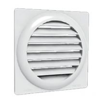 Econoname - Grille de façade plastique à auvents 160 + clips - gae - GAE160 GAE160