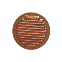 First – Grille de ventilation ronde encastrable en cuivre – 135 mm – Forme, Longueur, Largeur, Destination d’usage, Mode de fixation, Débit max