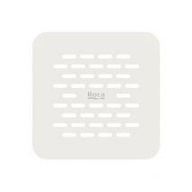 Roca - Grille de vidage Brick en acier inoxydable pour receveur de douche Terran-N - Blanc