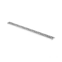 TECE Conception de la couverture de base 600910 TECEdrainline droite, 90 cm, en acier inoxydable